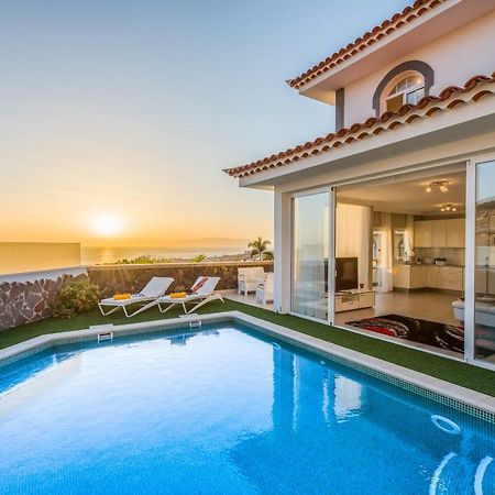 Luxury White Villa With Sea View, Heated Pool Costa Adeje  Εξωτερικό φωτογραφία
