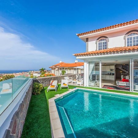 Luxury White Villa With Sea View, Heated Pool Costa Adeje  Εξωτερικό φωτογραφία
