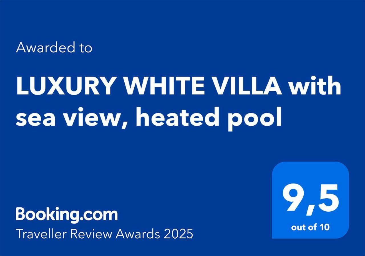 Luxury White Villa With Sea View, Heated Pool Costa Adeje  Εξωτερικό φωτογραφία