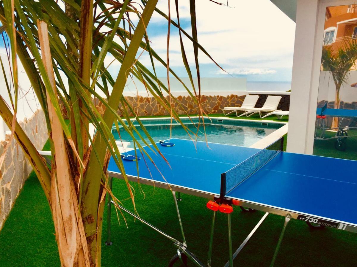 Luxury White Villa With Sea View, Heated Pool Costa Adeje  Εξωτερικό φωτογραφία