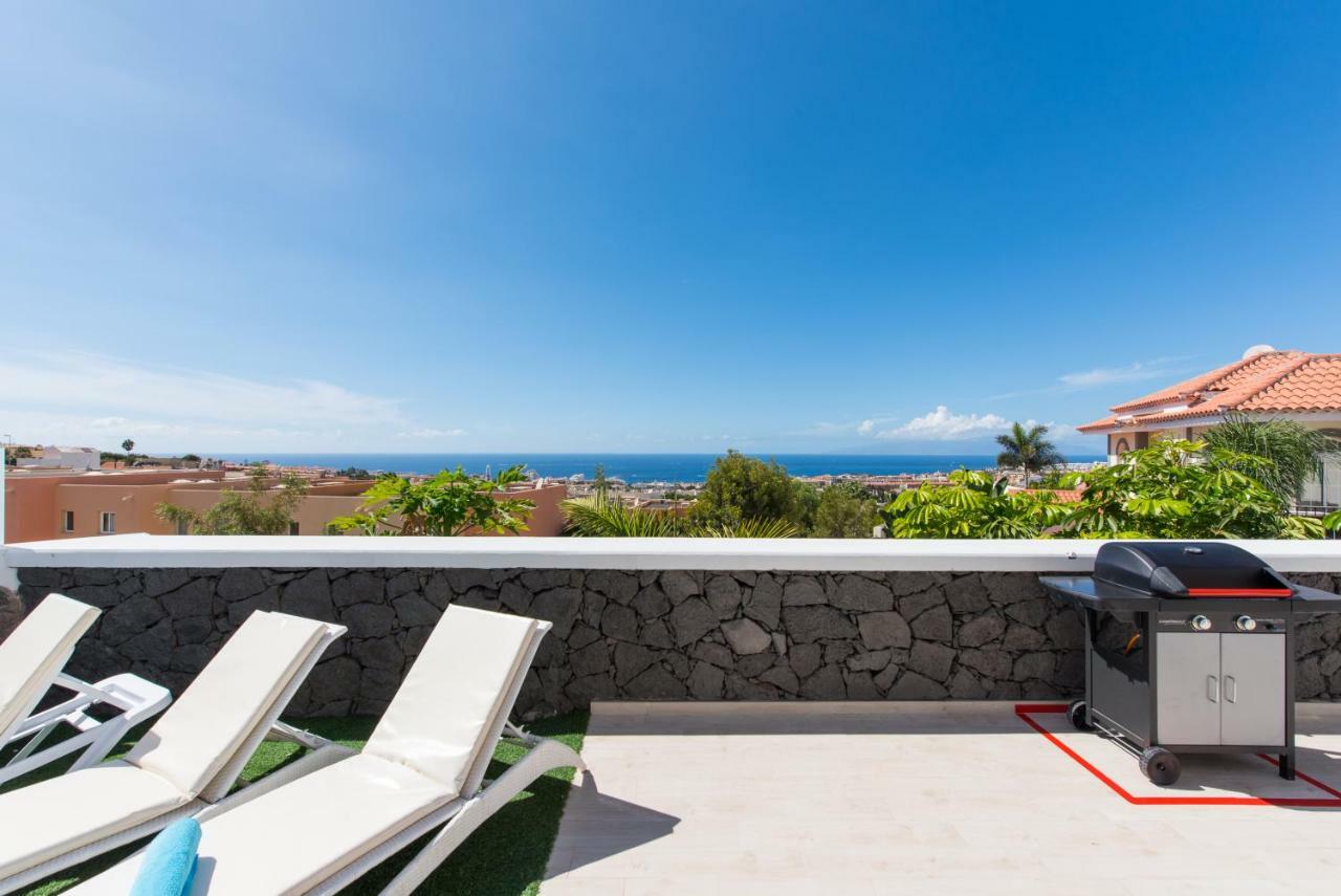 Luxury White Villa With Sea View, Heated Pool Costa Adeje  Εξωτερικό φωτογραφία
