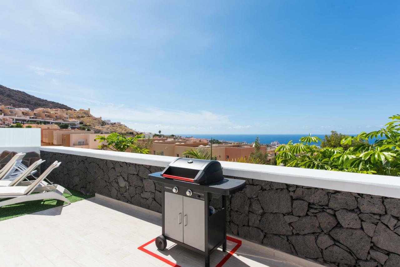 Luxury White Villa With Sea View, Heated Pool Costa Adeje  Εξωτερικό φωτογραφία