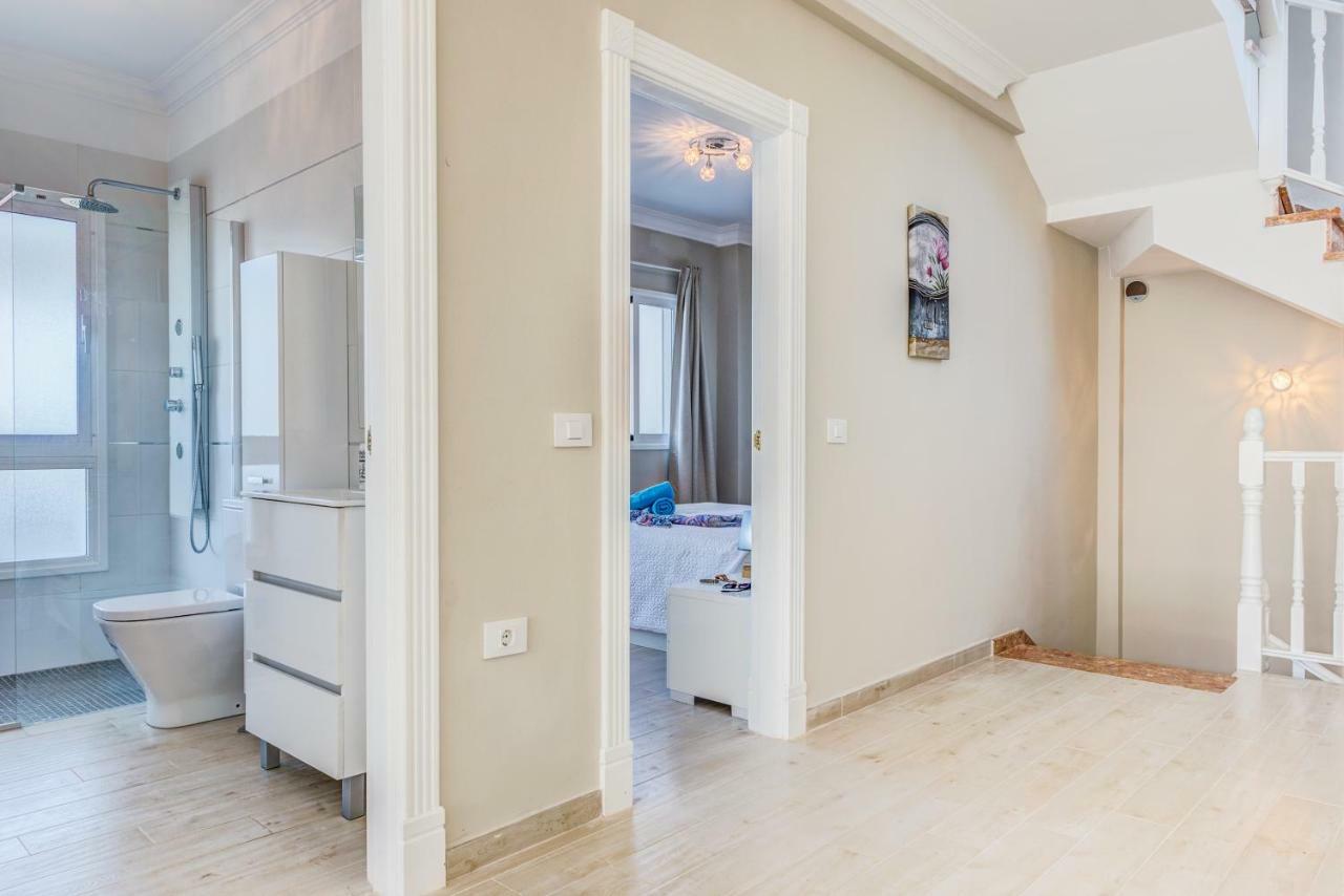 Luxury White Villa With Sea View, Heated Pool Costa Adeje  Εξωτερικό φωτογραφία