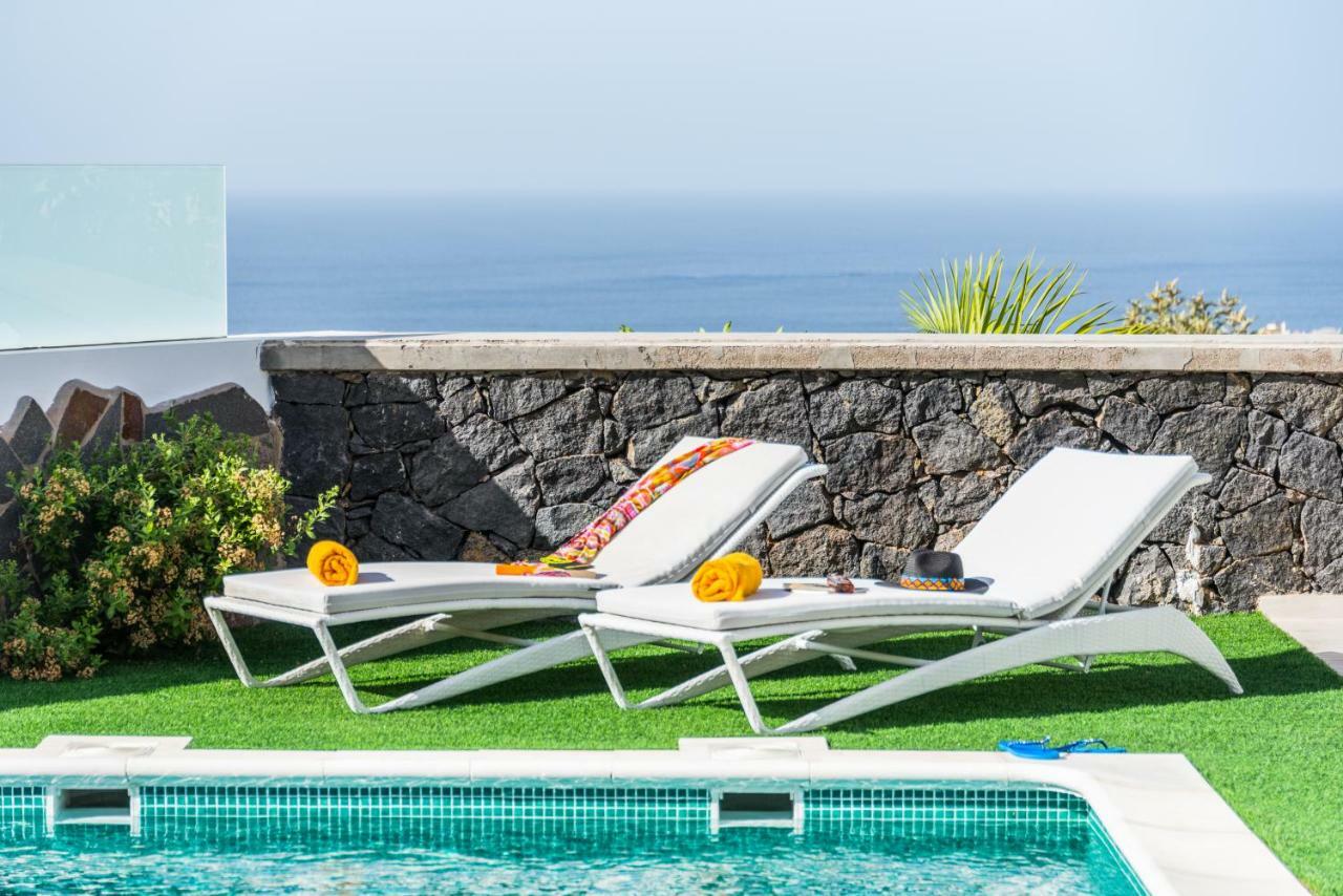Luxury White Villa With Sea View, Heated Pool Costa Adeje  Εξωτερικό φωτογραφία